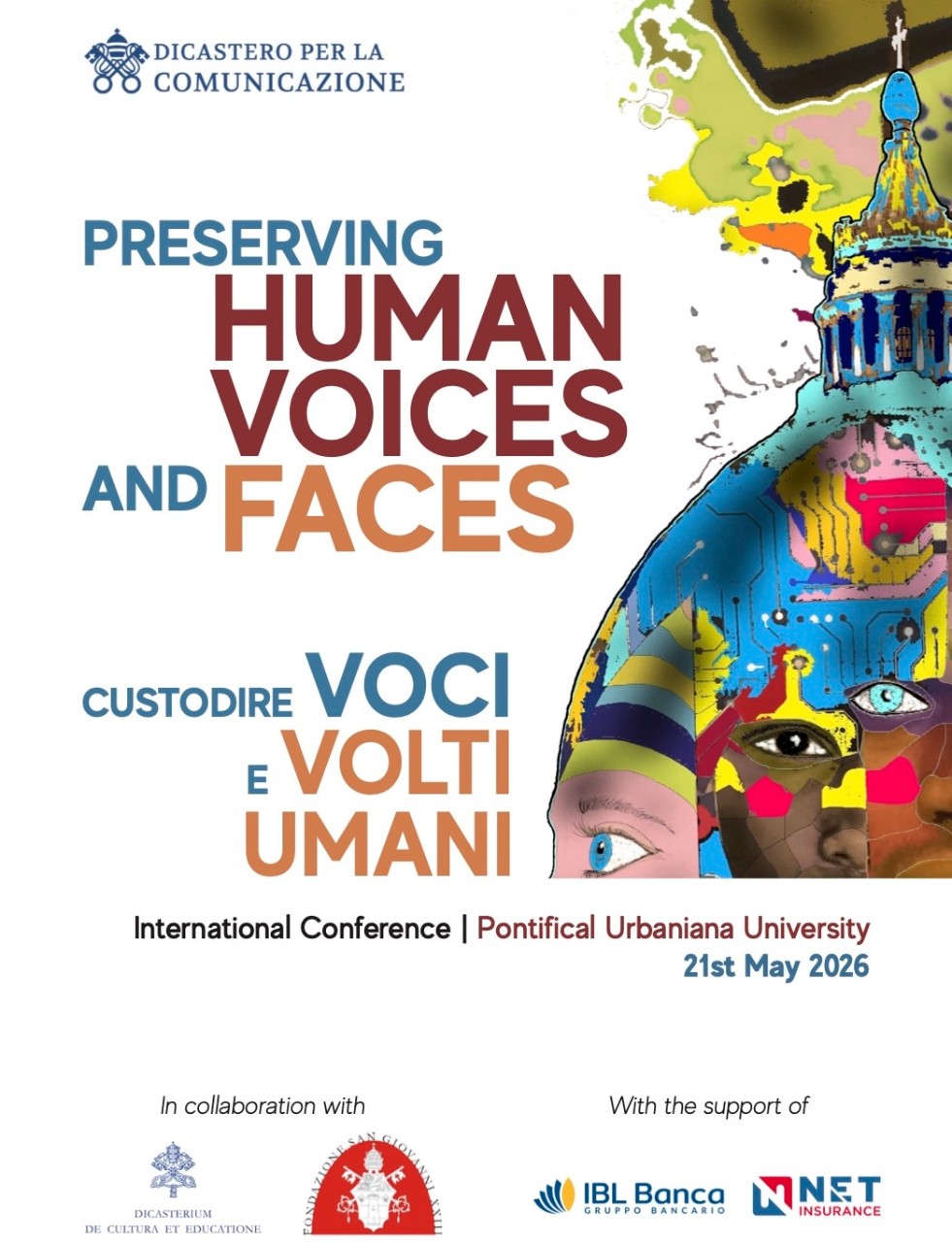 Conferenza internazionale "Custodire Voci e Volti umani"